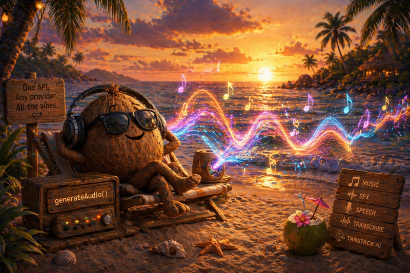 TanStack AI Just Learned to Compose Music